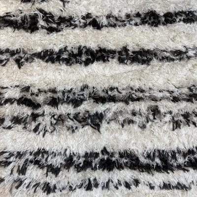 Alfombra Shabby Black and White 290