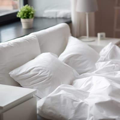 Sábana 400 hilos Satín Blanco