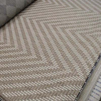 Alfombra ZigZag Champagne 290