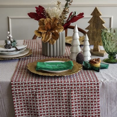 Camino de mesa Cesta