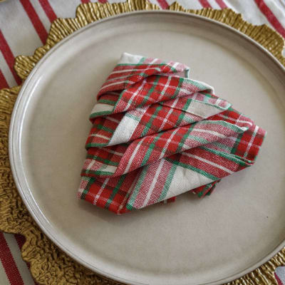 Set Servilletas Cuadros Navidad