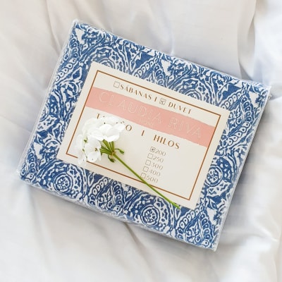 Sábanas 200 hilos 100% algodon barroco