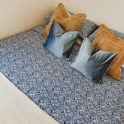 Funda Endredon Barroco: 1.5/ 2/ Queen/ King.