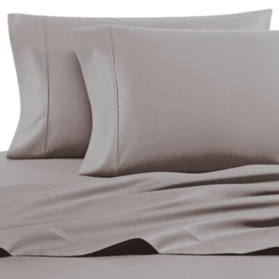 Sábanas 400 hilos Satín Gris Plata