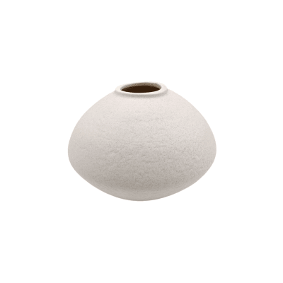 Florero Ovalado Blanco