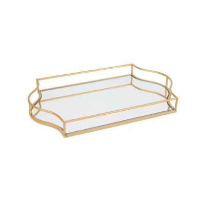 Bandeja de Espejo Gold