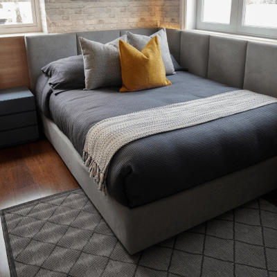 Funda Edredón Waffle Charcoal 350 hilos