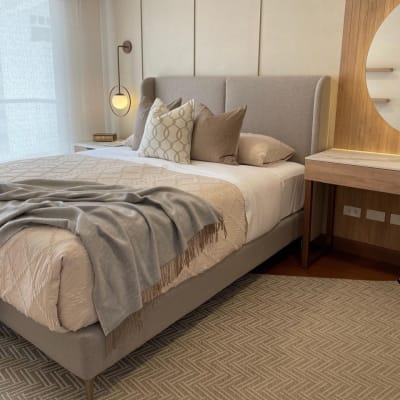 Funda Edredón Rombos Beige