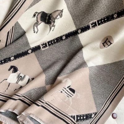 Manta Caballo Beige