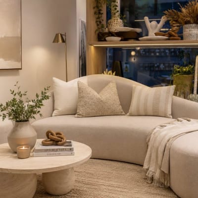 Funda Cojín Roma beige rectangular