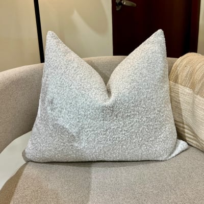 Funda de Cojín Valeria Gris 50x40