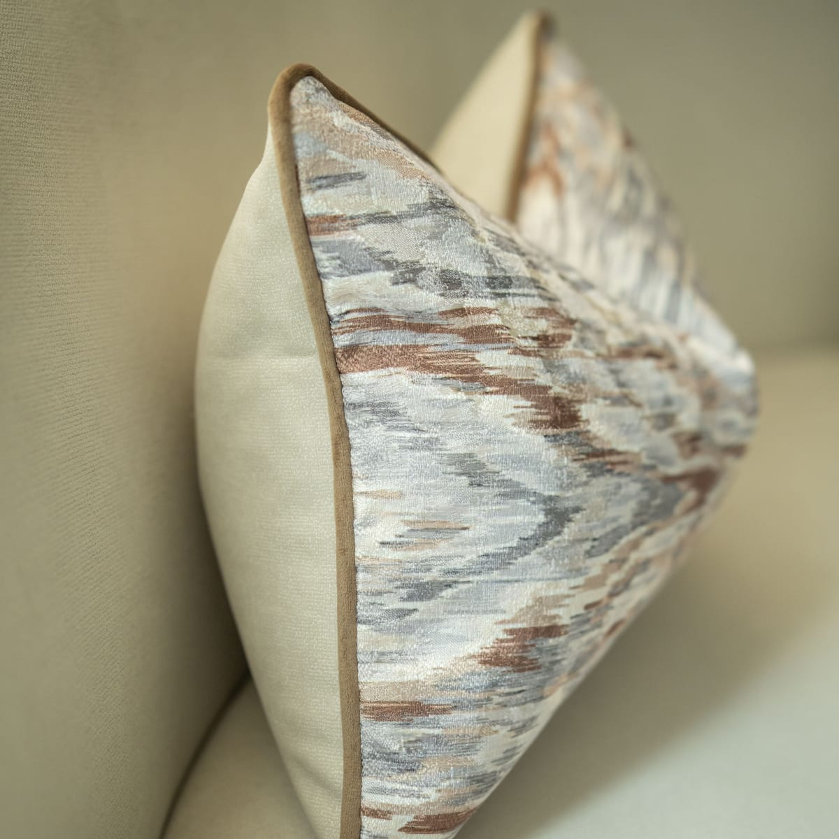 Funda de Cojin Antonella Camel Rectangular7