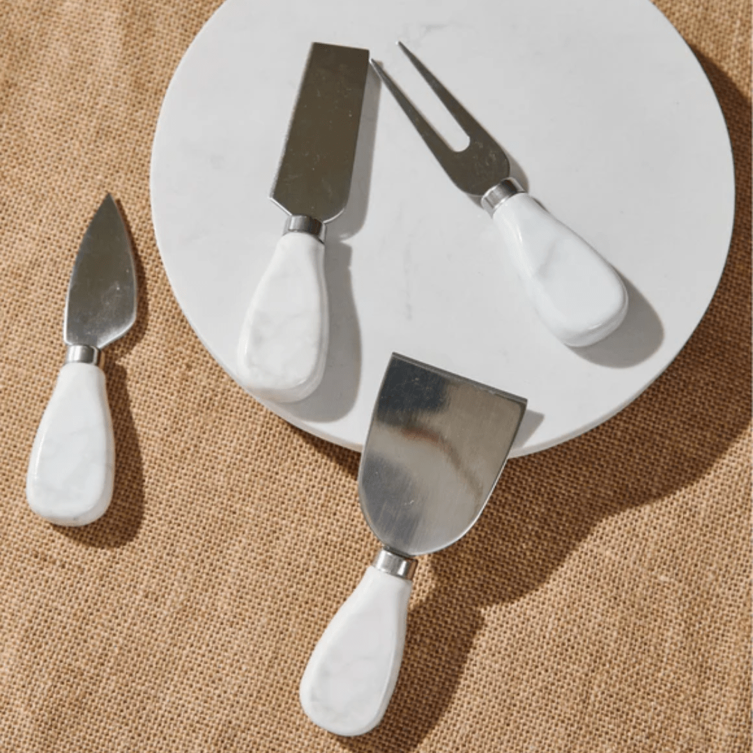 Set de Cuchillos Mármol x43