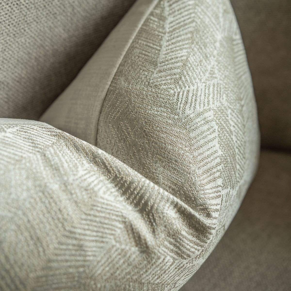 Funda de Cojín Hojas Satín Rectangular4