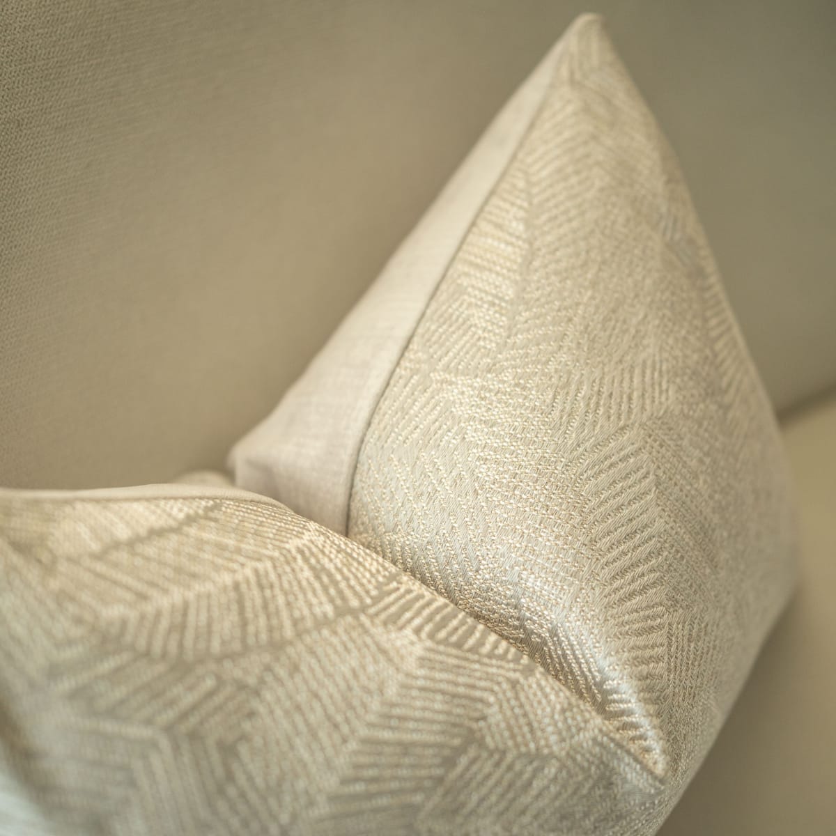 Funda de Cojín Hojas Satín Rectangular6