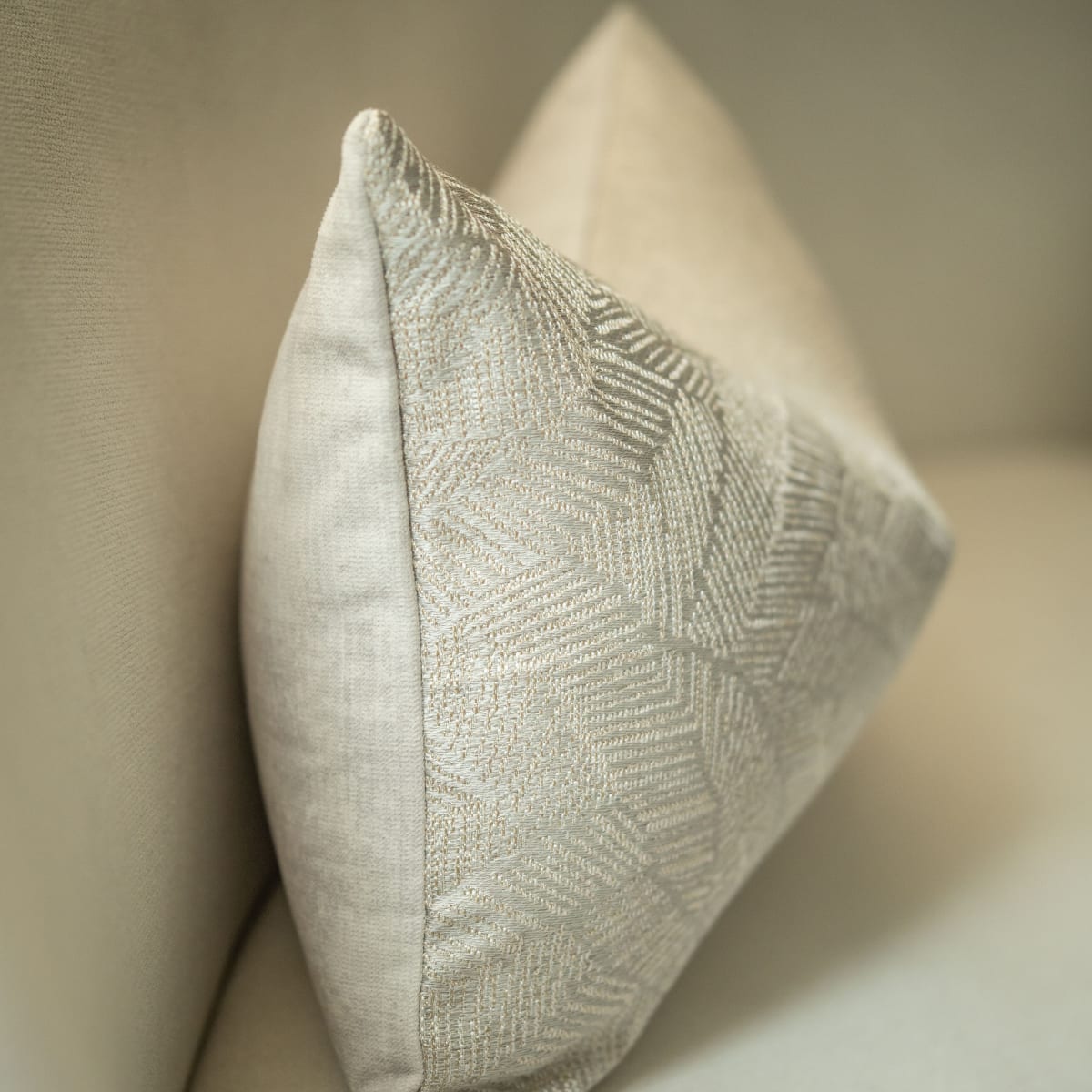 Funda de Cojín Hojas Satín Rectangular7