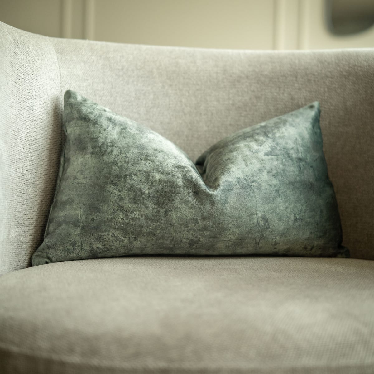 Funda de Cojín Venecia Verde Rectangular2