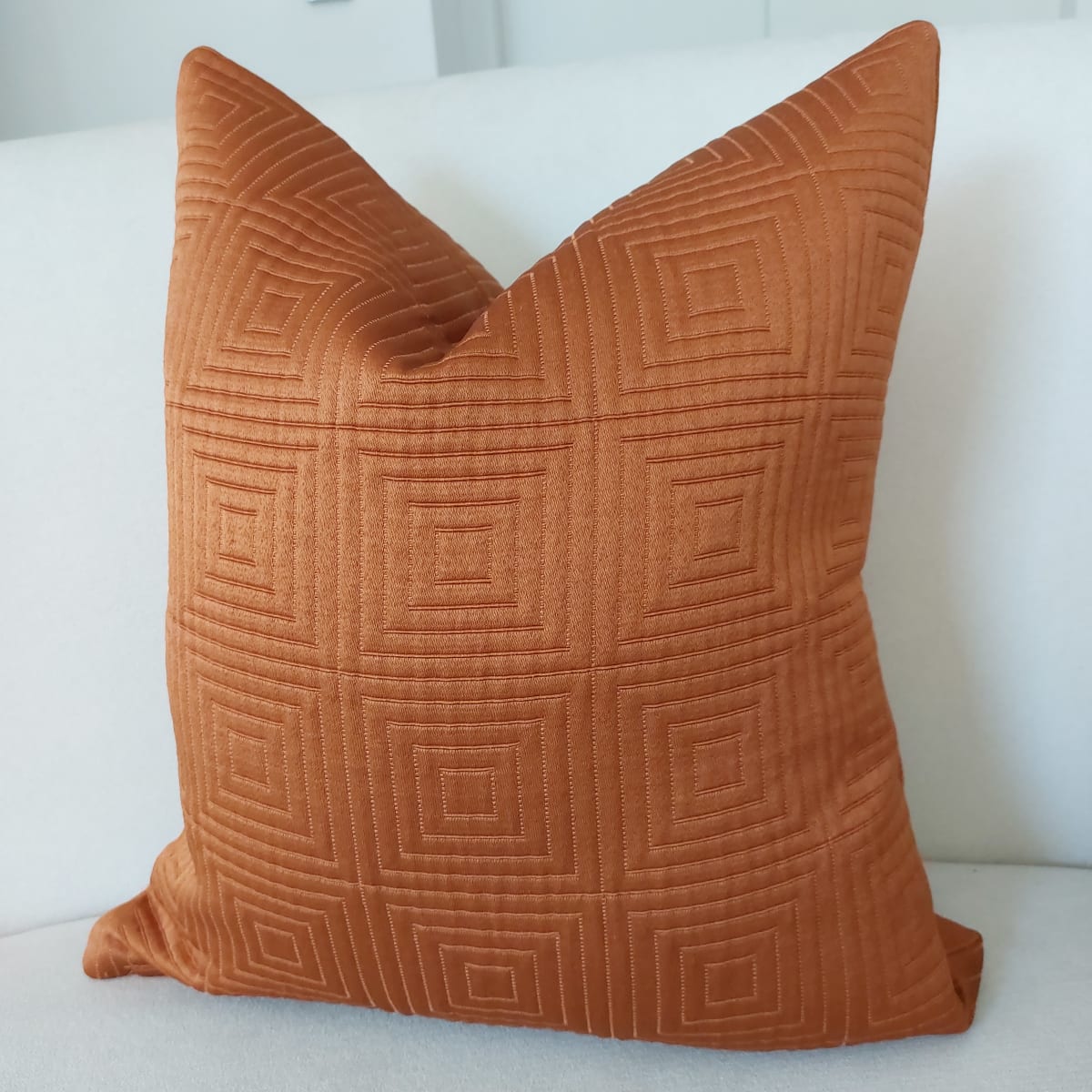 Funda de Cojín Geometric Ocre4