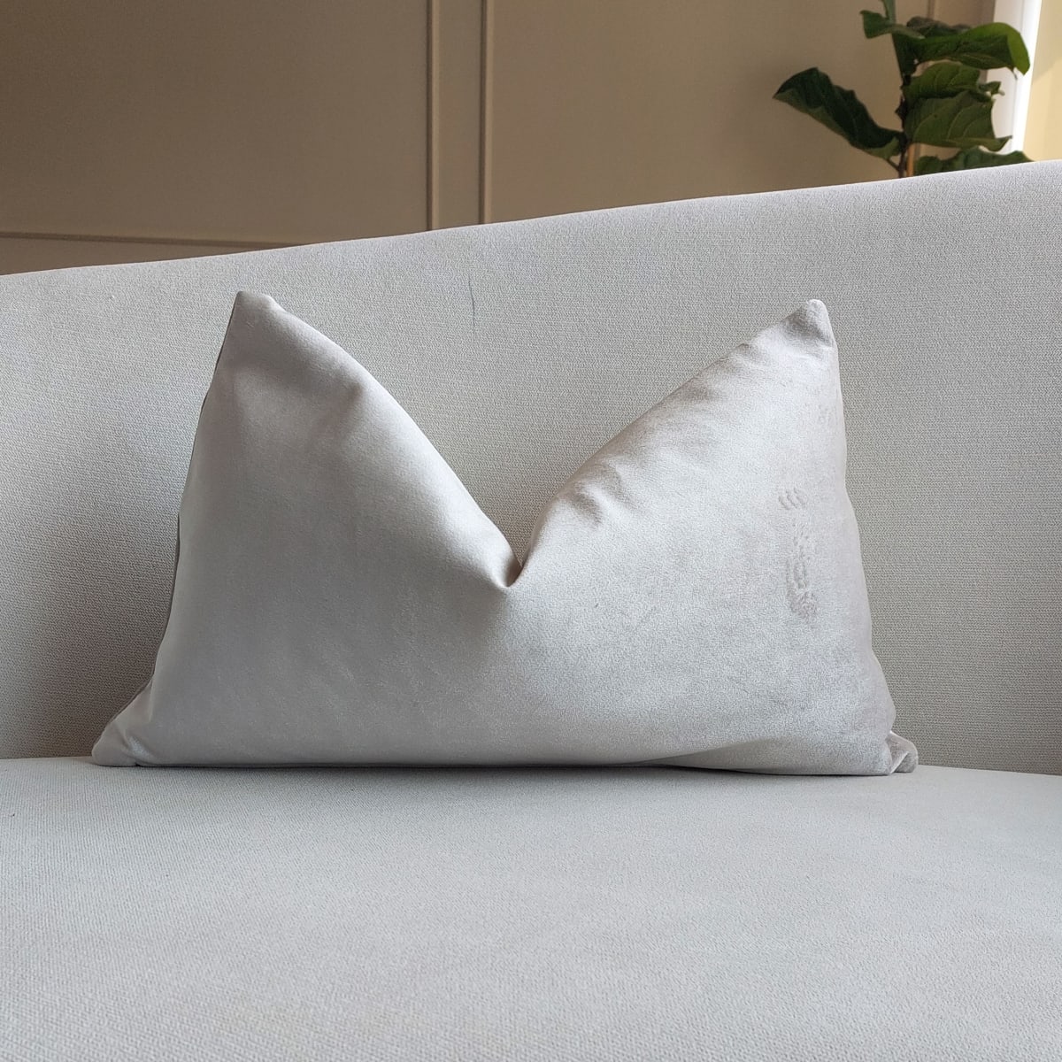 Funda de Cojin Terciopelo Rectangular Perlado2