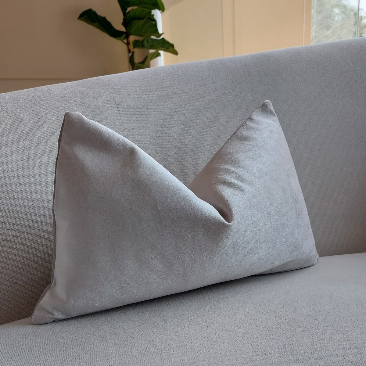 Funda de Cojín Isa Gris rectangular2