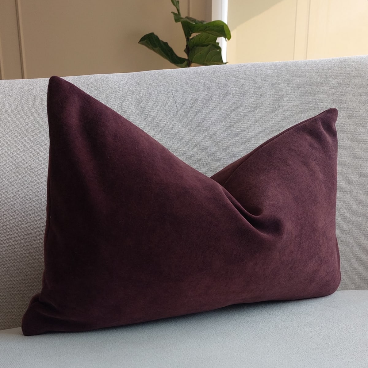 Funda de Cojín Terciopelo Uva Rectangular3