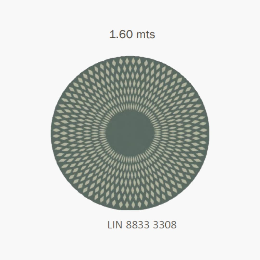 Alfombra Circular Sila1