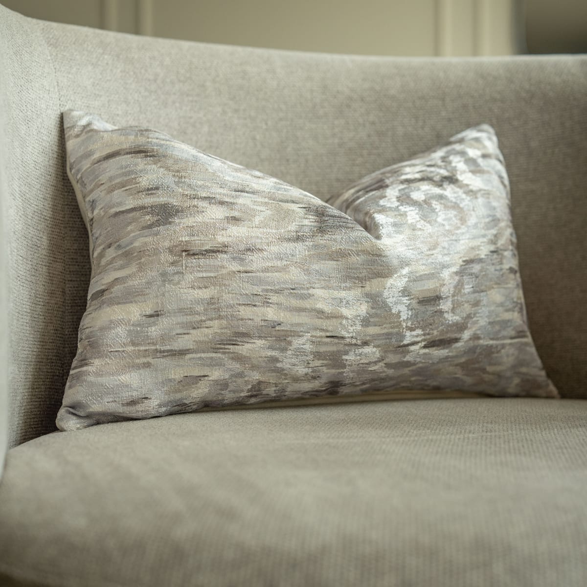 Funda de Cojín Antonella Silver Rectangular3