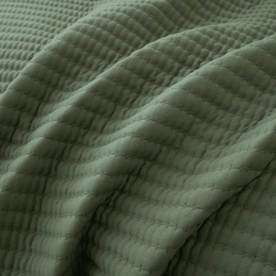 Cubrecama Edén Verde3