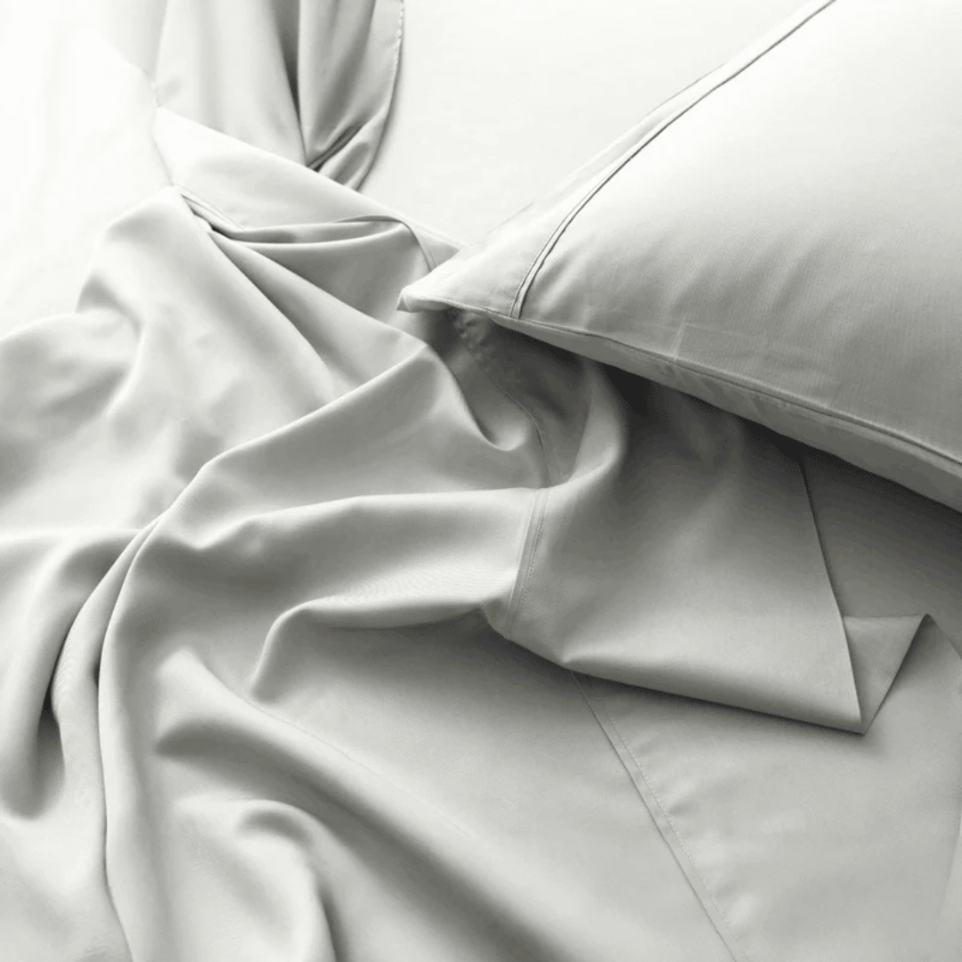 Sábana Bambu 300 Hilos Gris Plata1