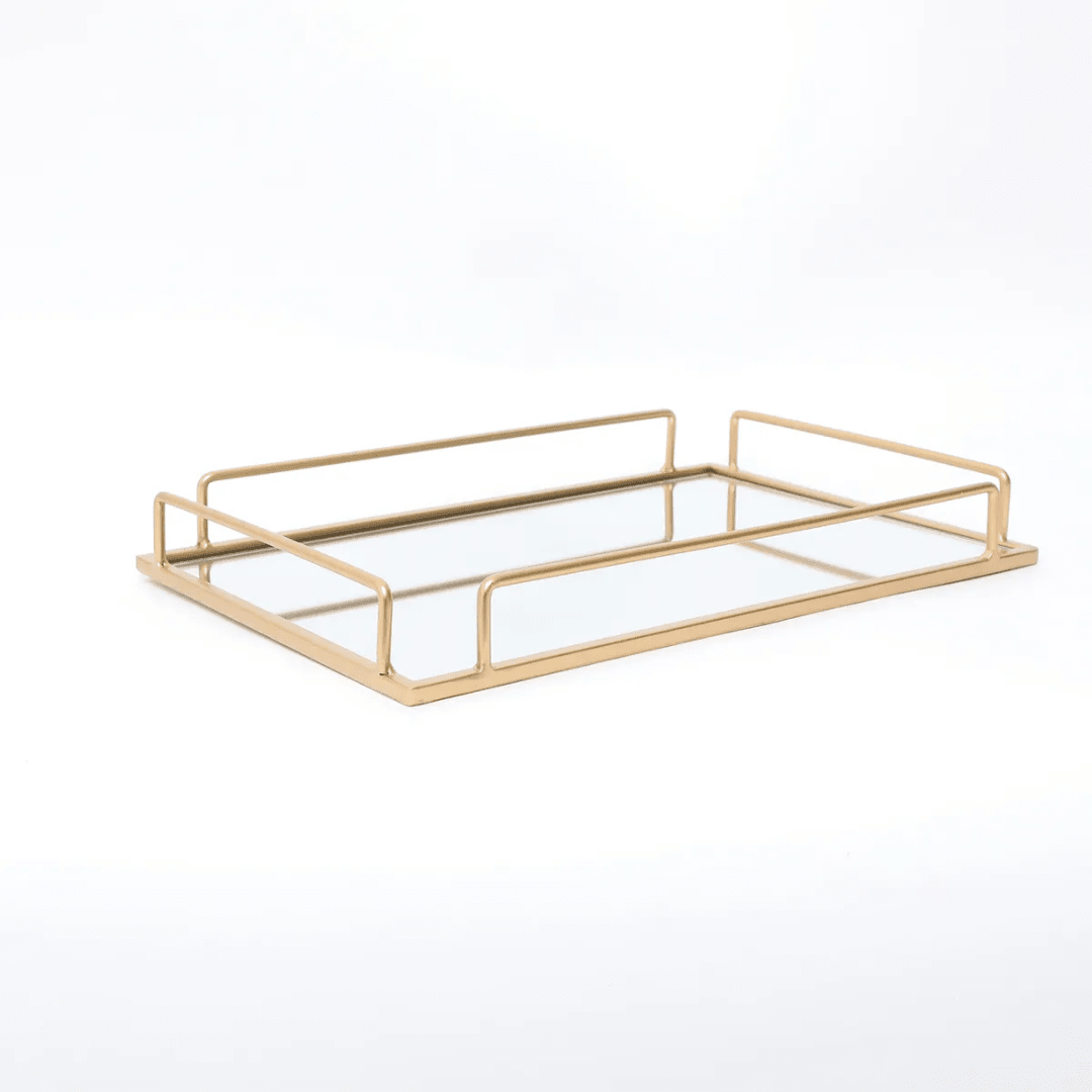 Bandeja Decorativa Dorada1