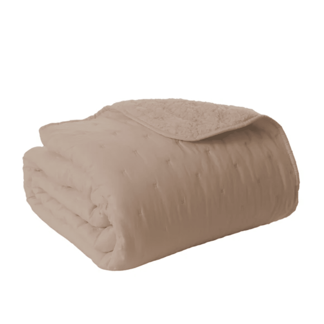 Cubrecama Calma Sherpa Topo2