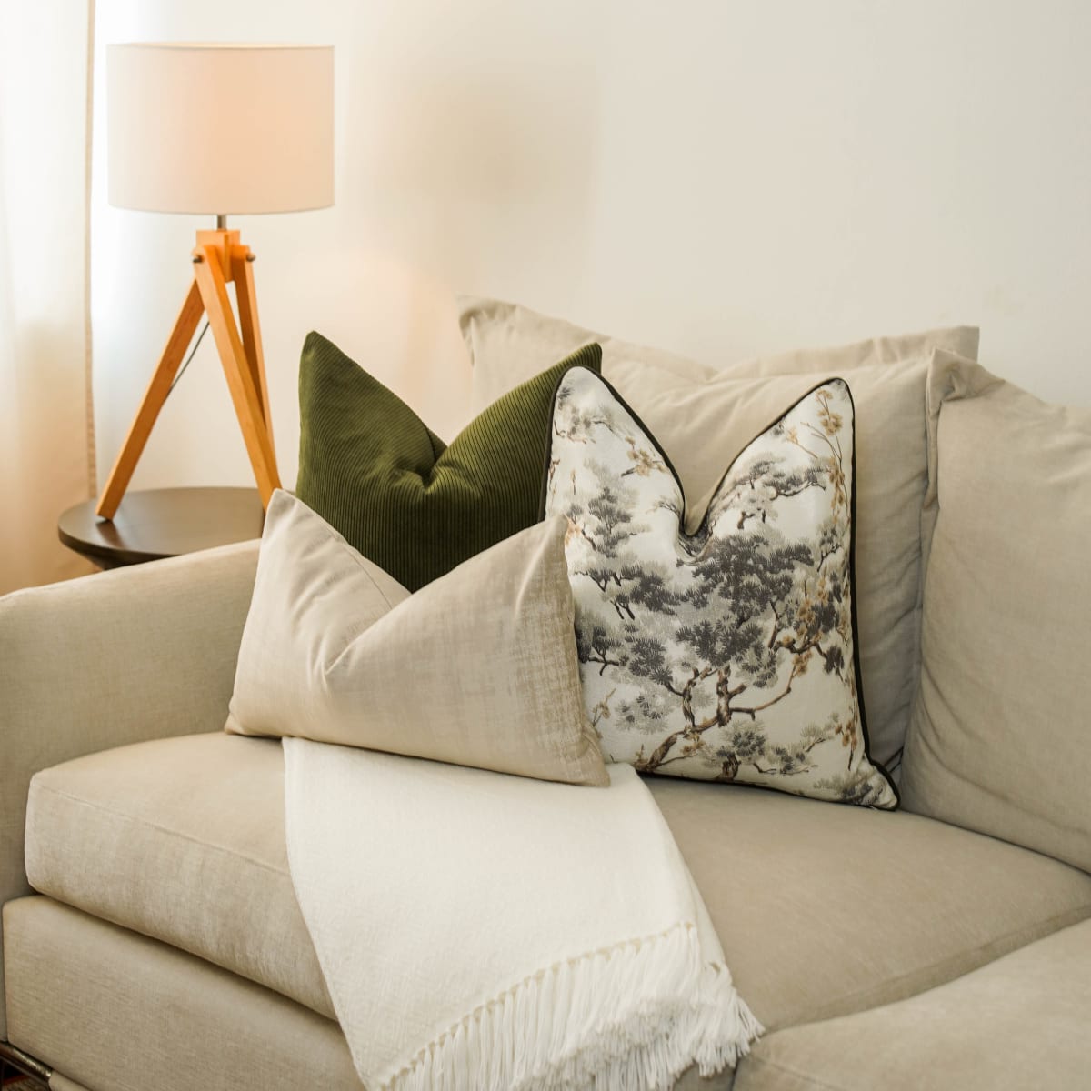 Funda de Cojín Nevada Beige Rectangular6