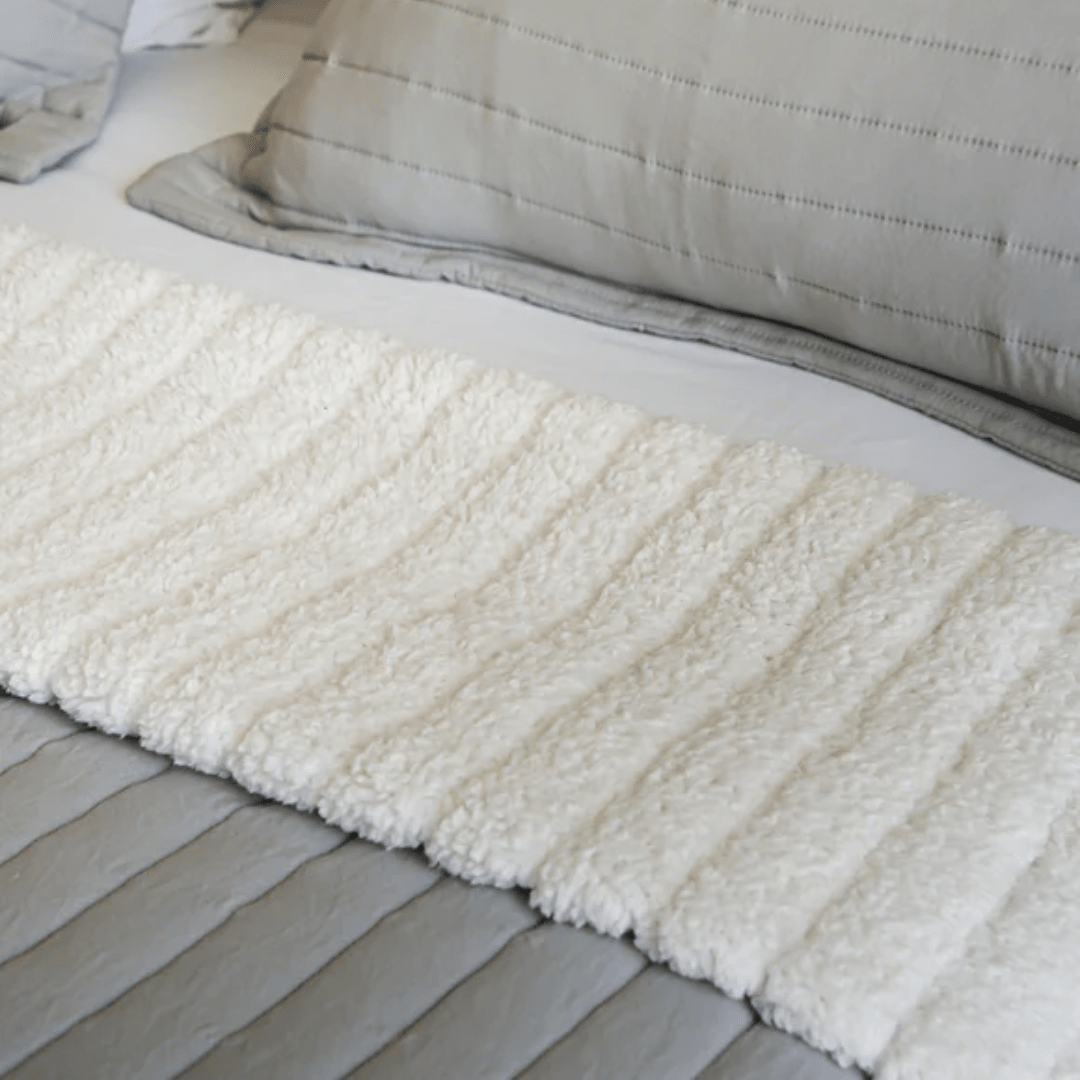 Cubrecama Gaia Sherpa Gris1