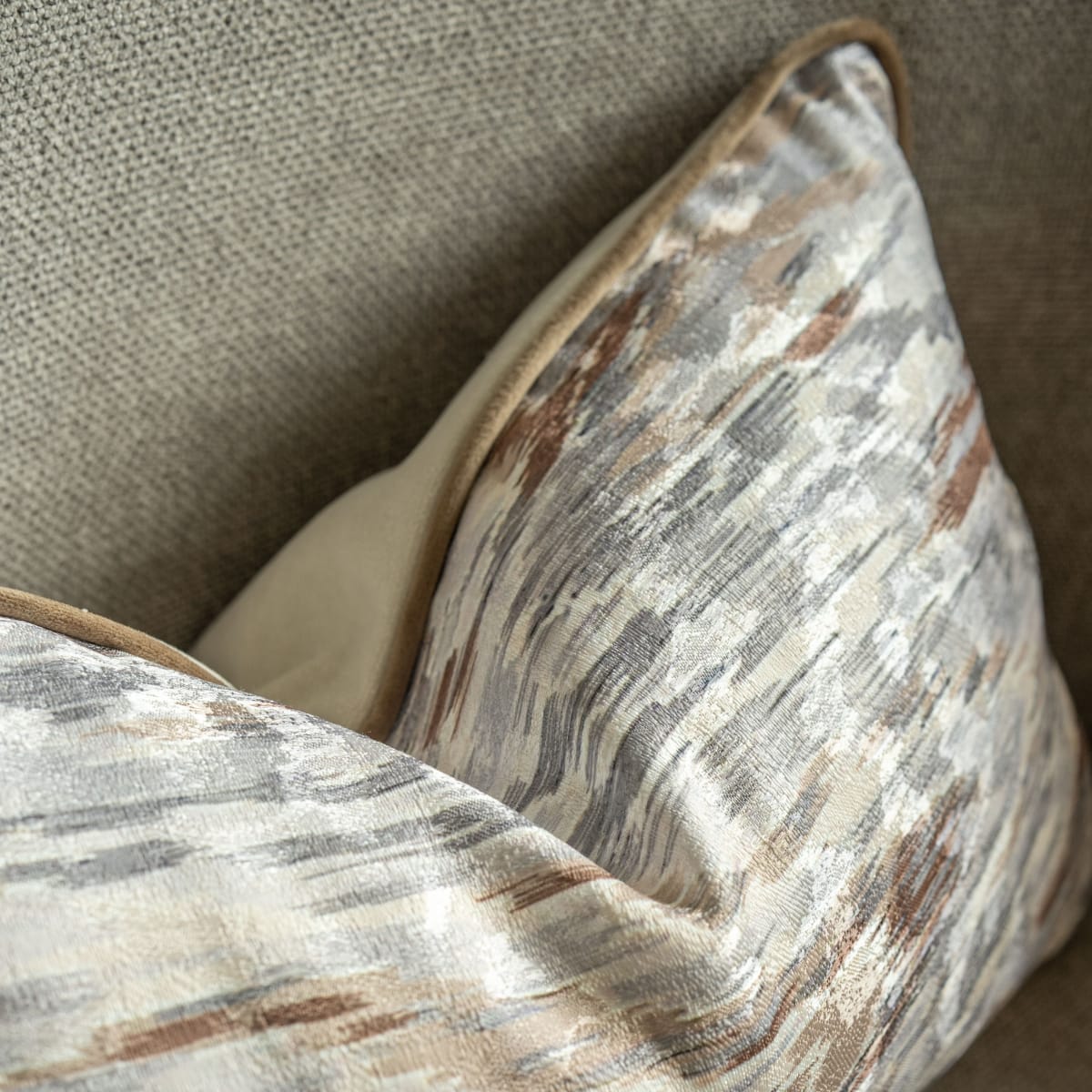 Funda de Cojin Antonella Camel Rectangular3