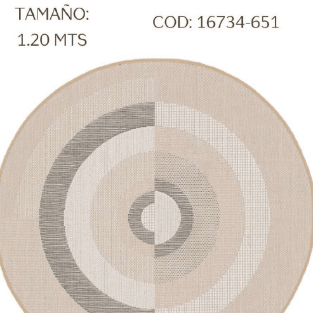 Alfombra Circular Jaden2