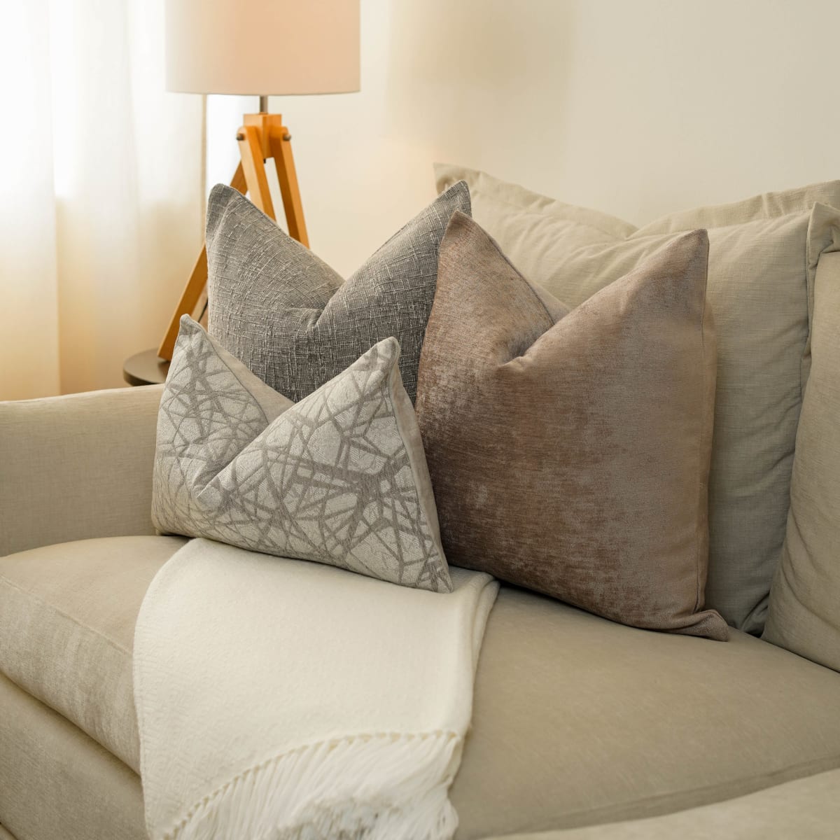 Funda de Cojín Silver Glow Rectangular8