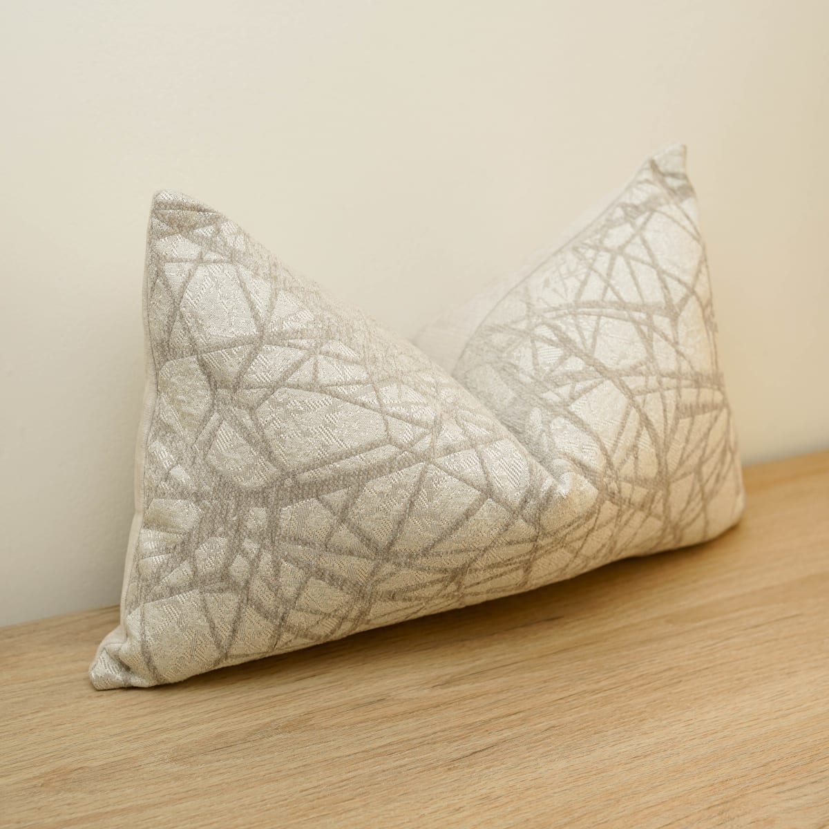 Funda de Cojín Silver Glow Rectangular3