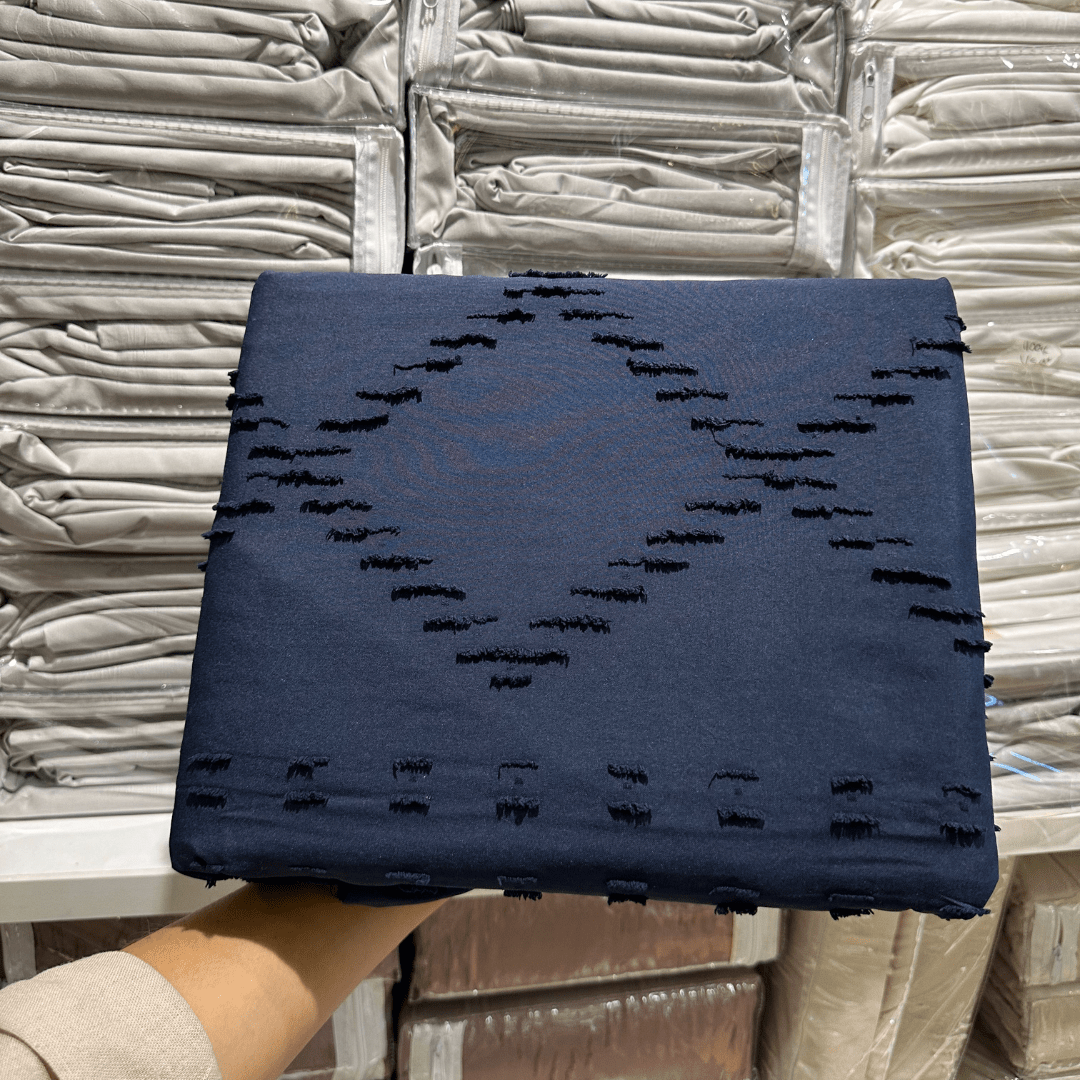 Funda Edredón Rombos Azul16