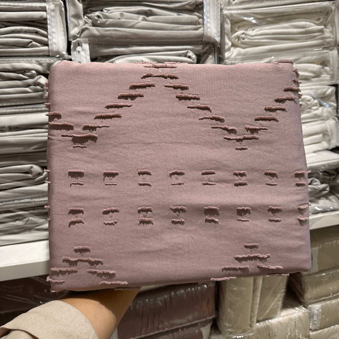 Funda Edredón Rombos Lila12