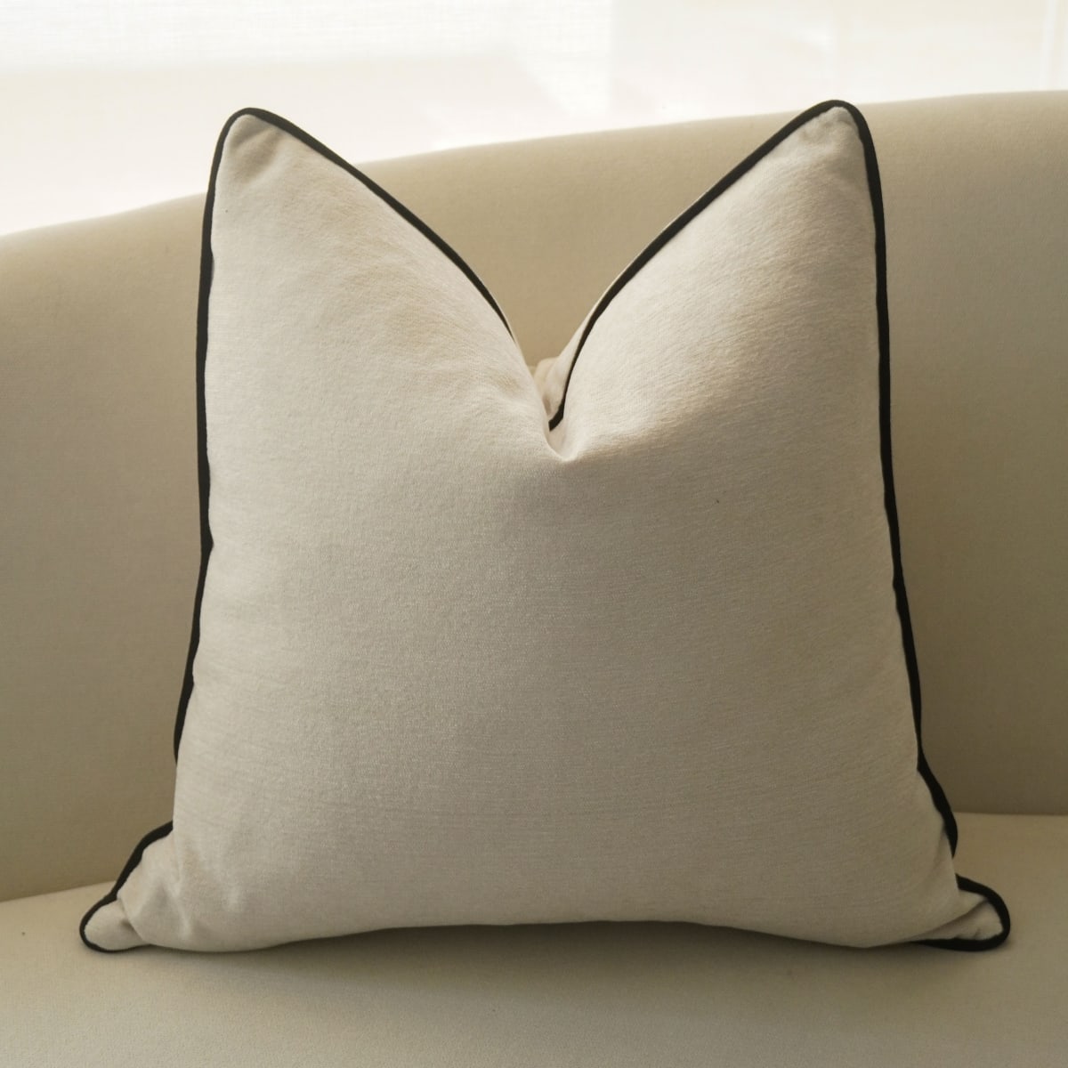 Funda de Cojín Frame Perla1