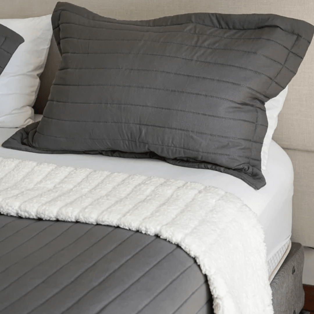 Cubrecama Gaia Sherpa Charcoal1