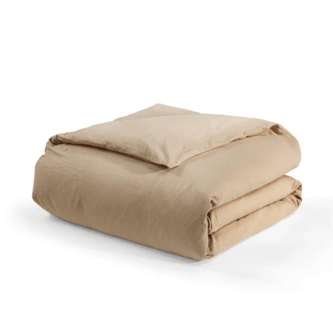 Funda Edredón Muselina Beige2