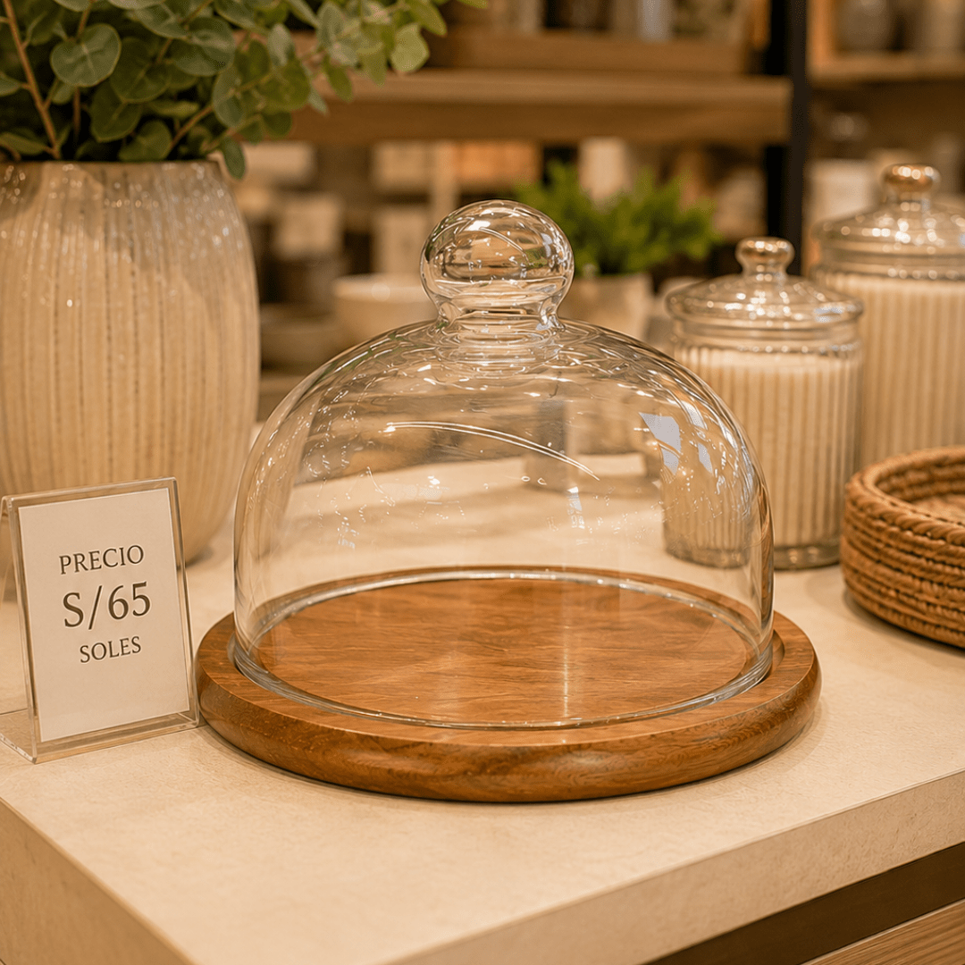 Bomboniere con Base de Madera1