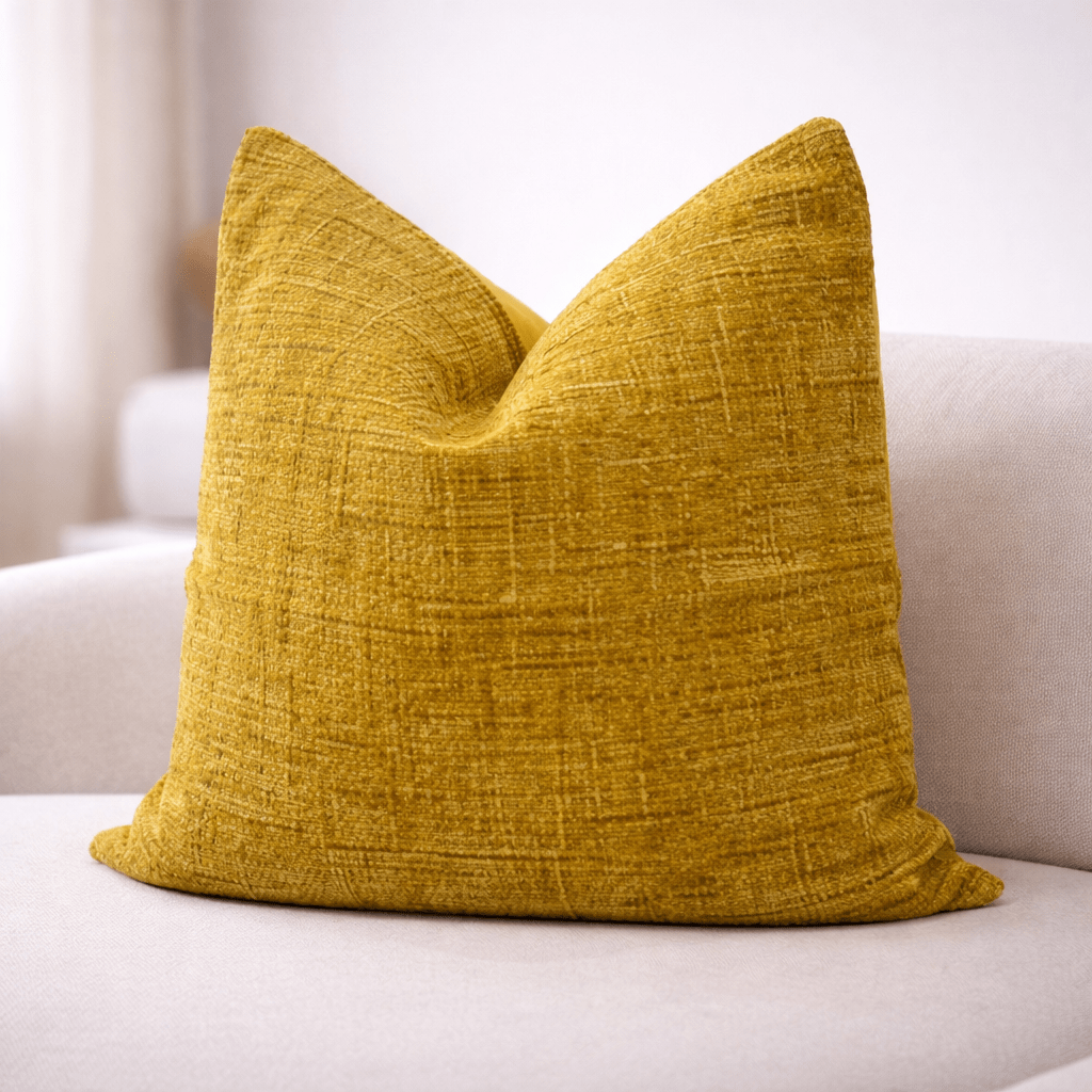Funda de Cojín Mara Mostaza1
