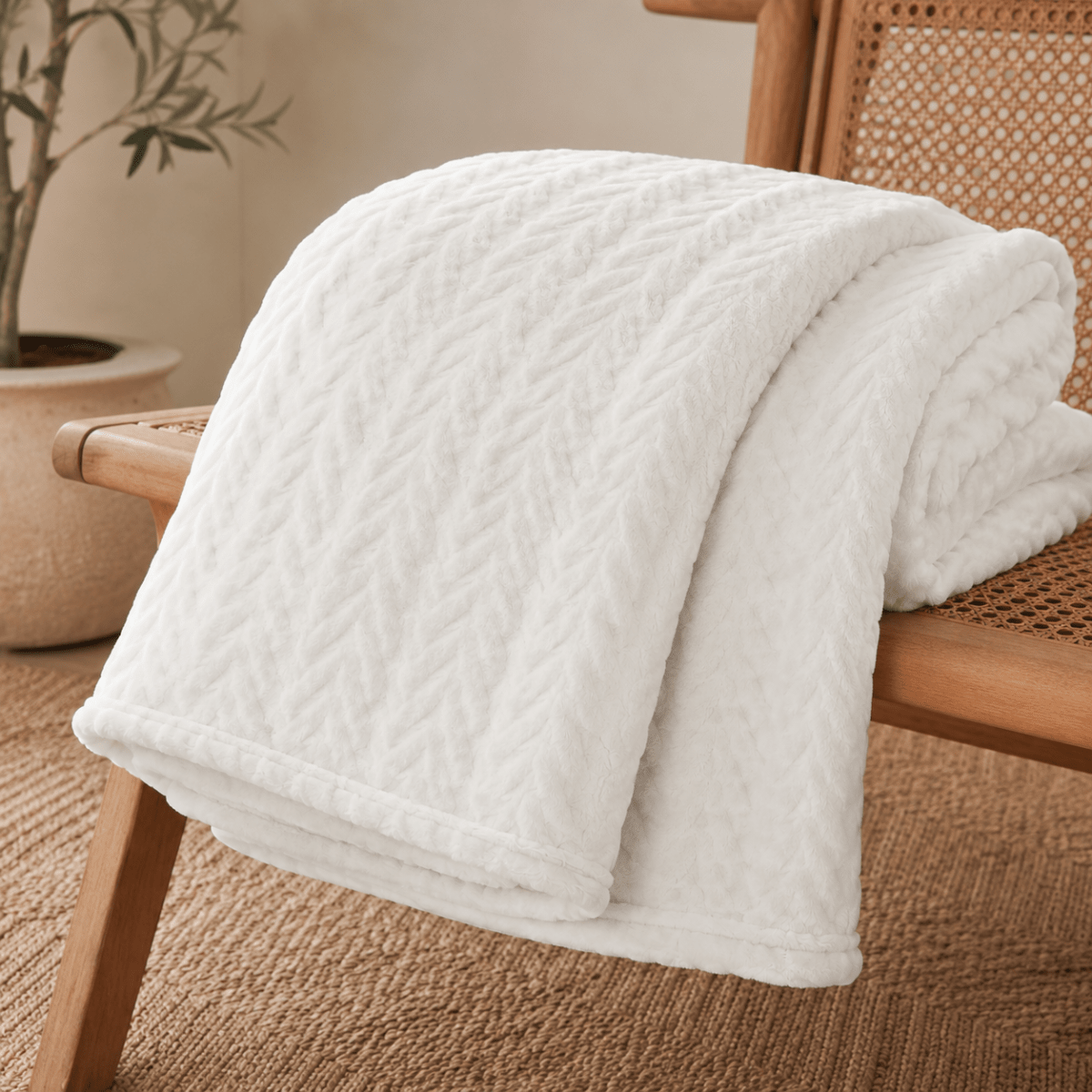 Manta Fleece Blanco3