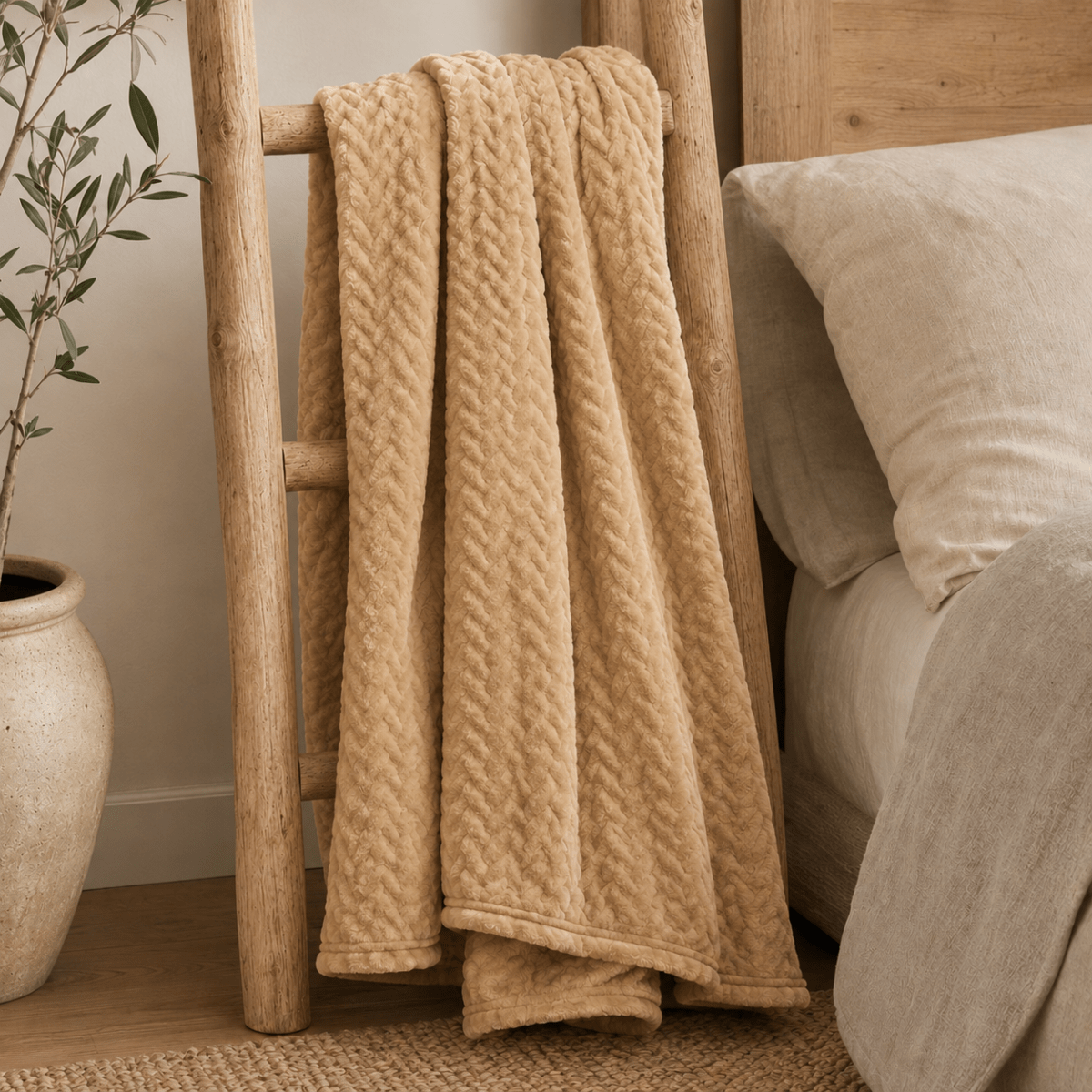 Manta Fleece Beige3