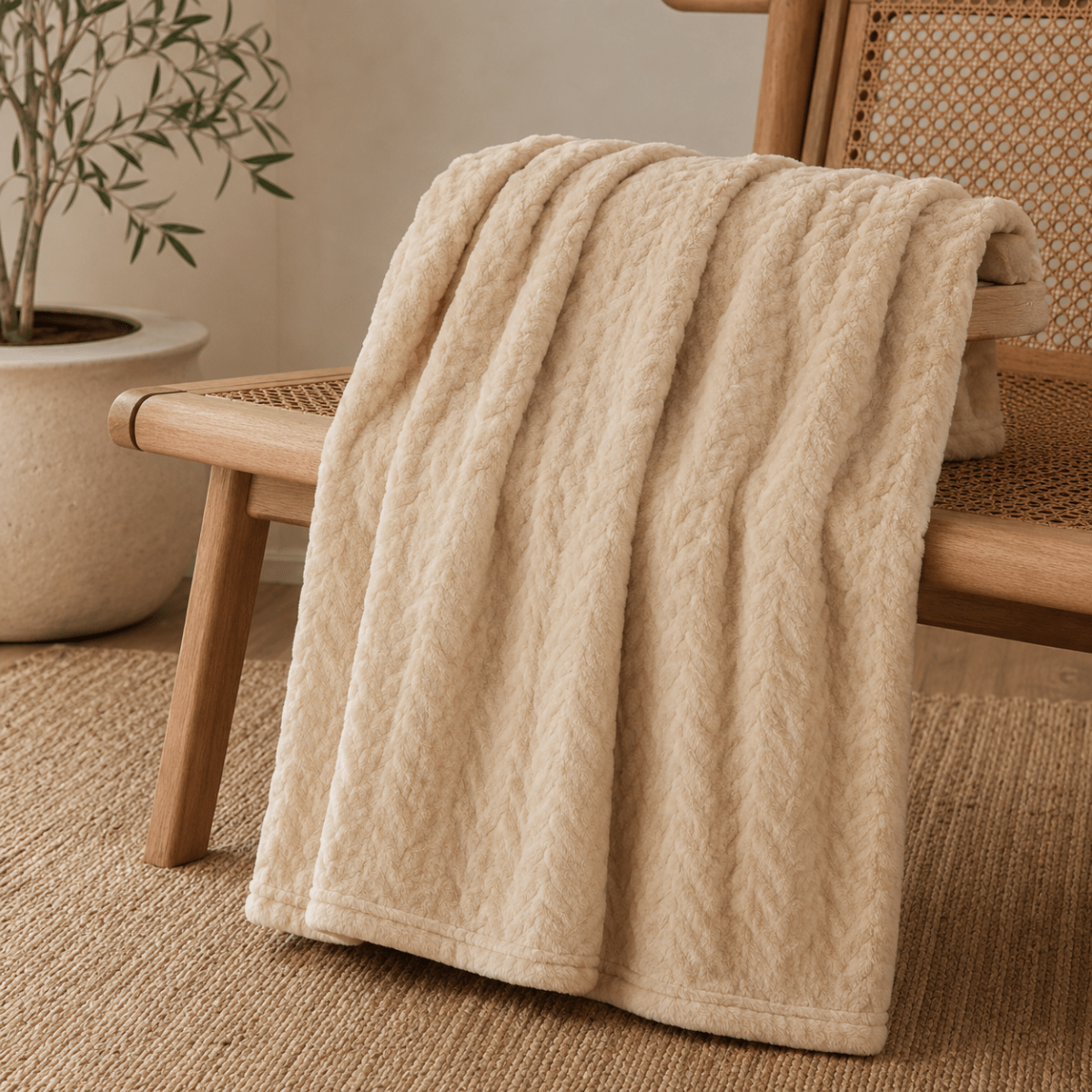Manta Fleece Beige2