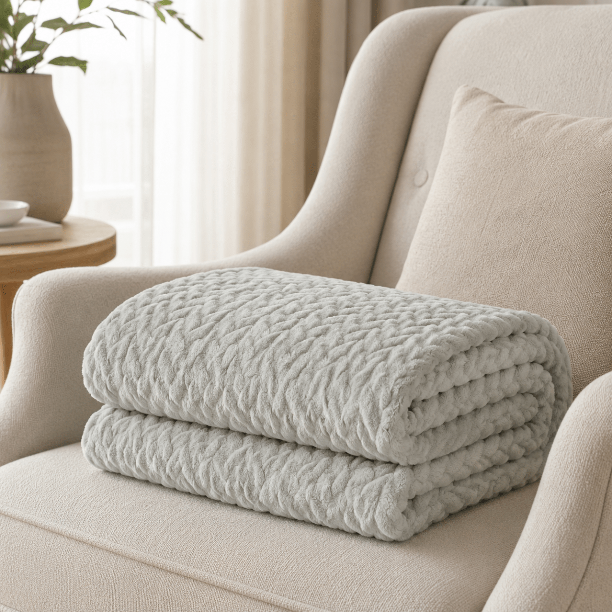 Manta Fleece Gris4