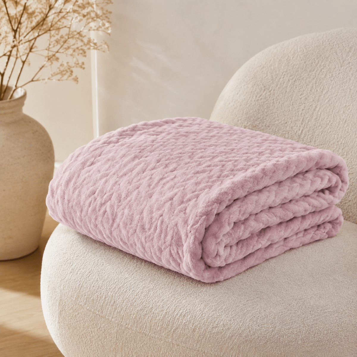 Manta Fleece Lila4