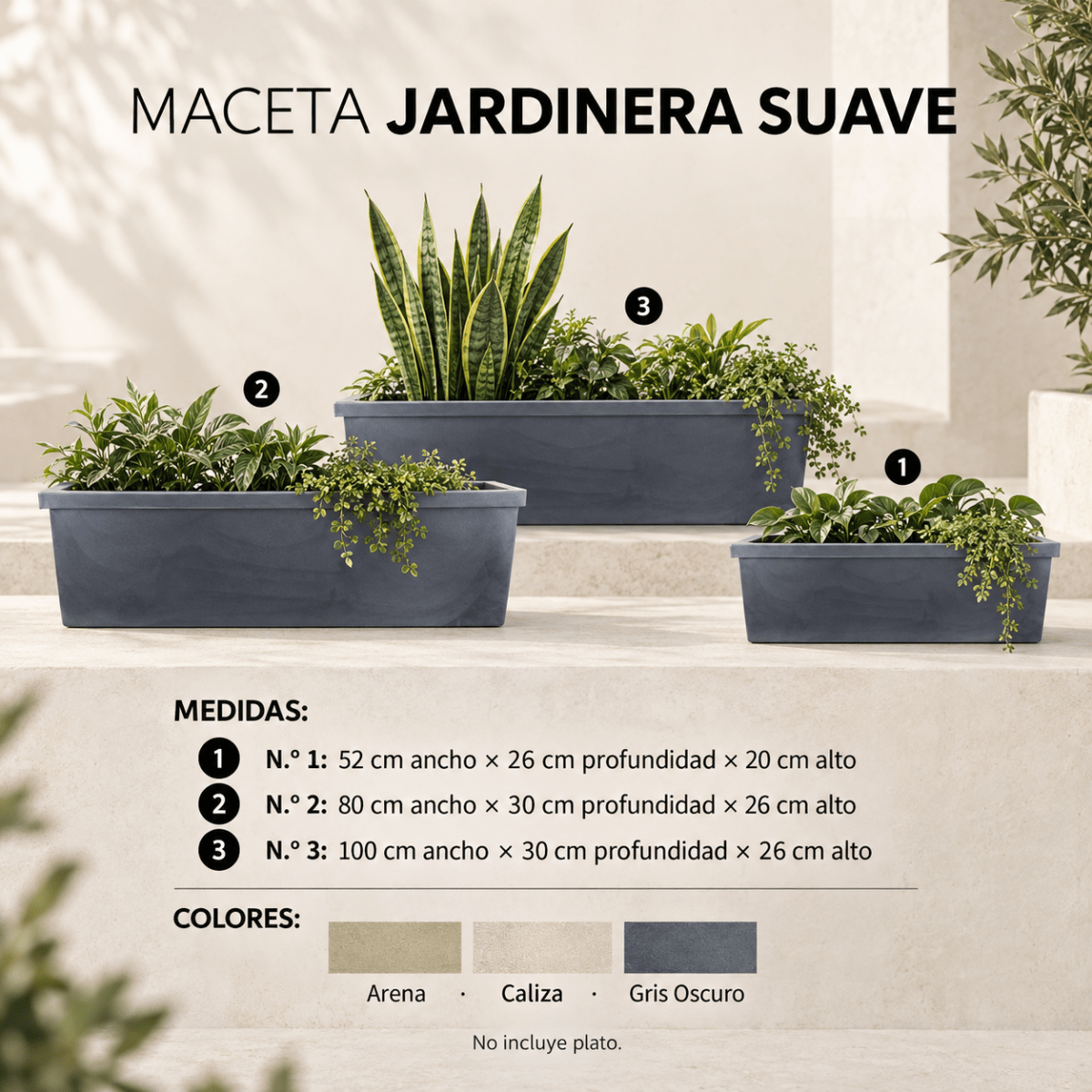 Maceta Jardinera Suave1